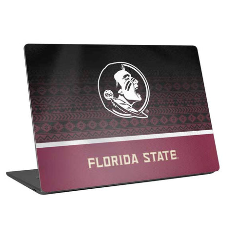 Florida State University Pattern Jersey Universal Laptop 16.6in (13.4 x 9.7in) Skin